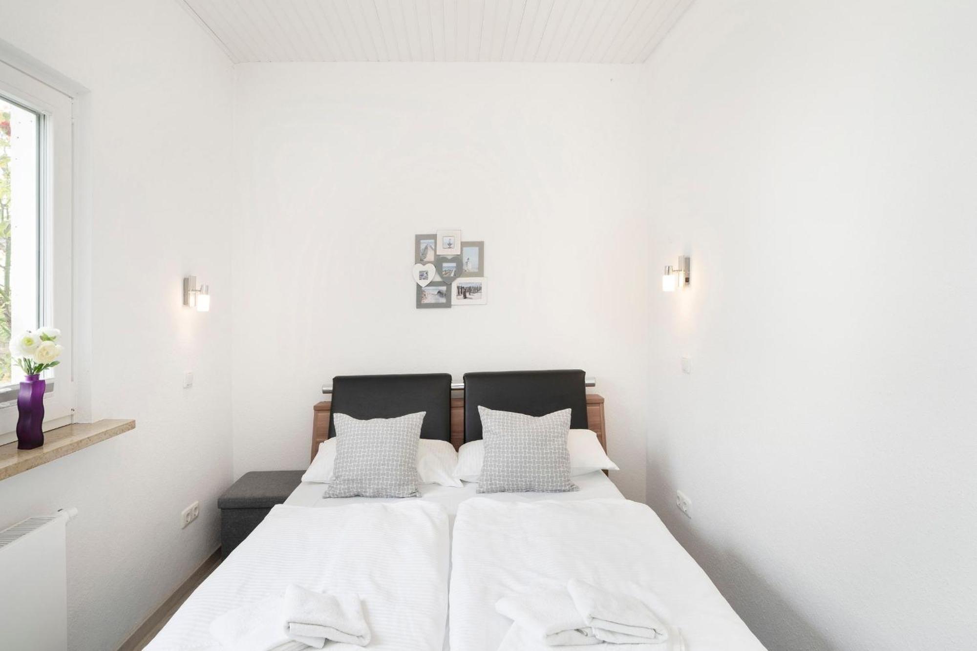 Appartement Haus Waldfrieden Ferienhaeuschen Waldfrieden à Haffkrug Extérieur photo